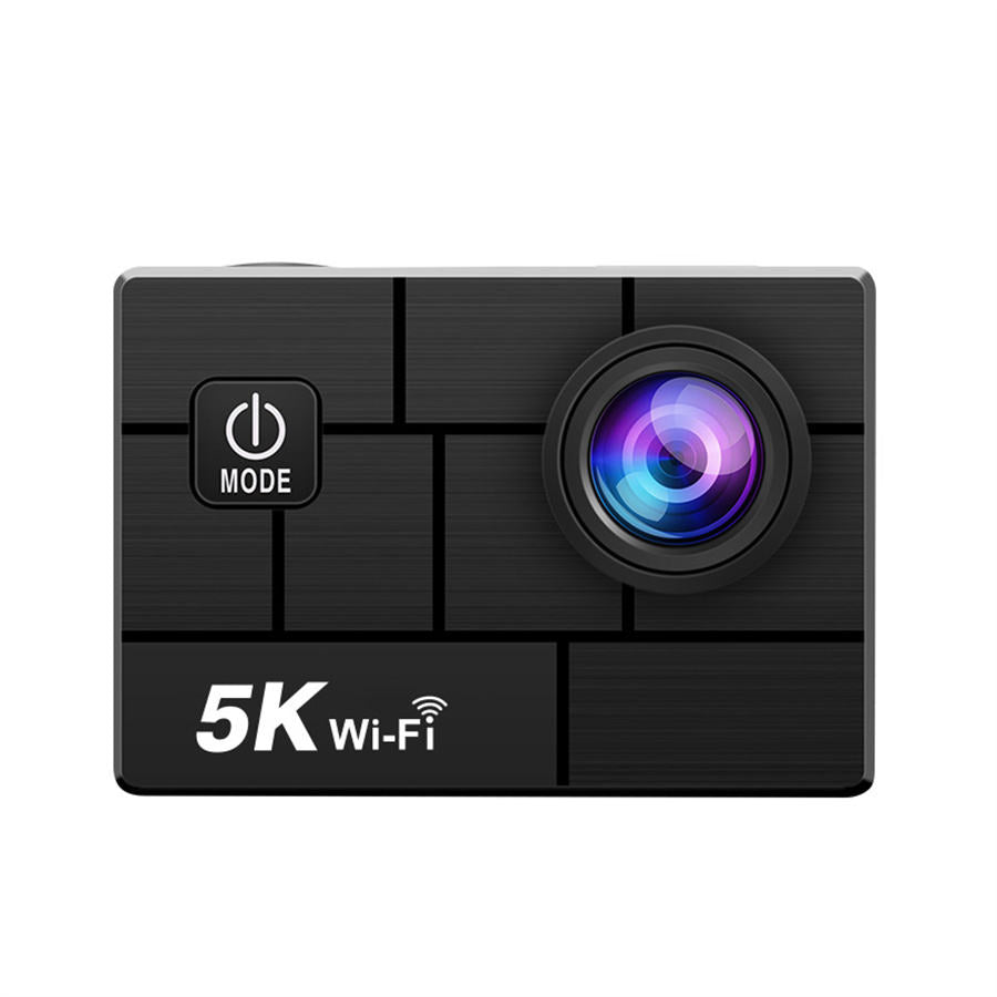 Camera de Actiune GBV LOGIC cu telecomanda, 5K Ultra HD, Foto 50 MP,Unghi Larg 170°, Senzor Sony, Filmare Subacvatica 30 m adancime