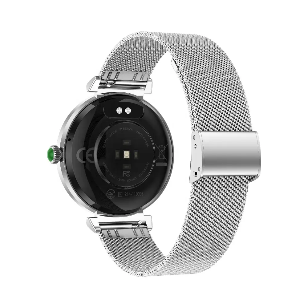 Smartwatch Dama GBV Logic S336,3 Curele Incluse, Ecran AMOLED 30mm, Monitorizare Puls, Somn,Oxigen, Fitness, Bluetooth,