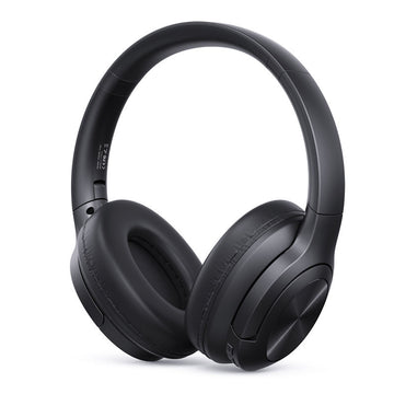 Căști Bluetooth Wireless On-Ear GBV Logic YH21 Negre, Anulare Zgomot Exterior(Noise Cancelling), Autonomie 70 Ore, Bluetooth 5.3, Bass Puternic, Microfon HD, Pliabile, Android & iPhone