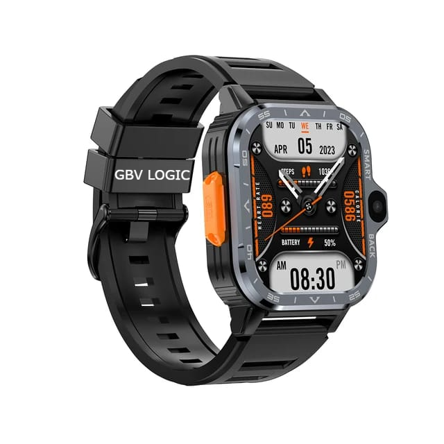 Smartwatch Android 4G cu SIM GBV Logic, Apel Video, Camera Duala 2MP+8MP, GPS, WiFi, 16GB Memorie, Baterie 800mAh
