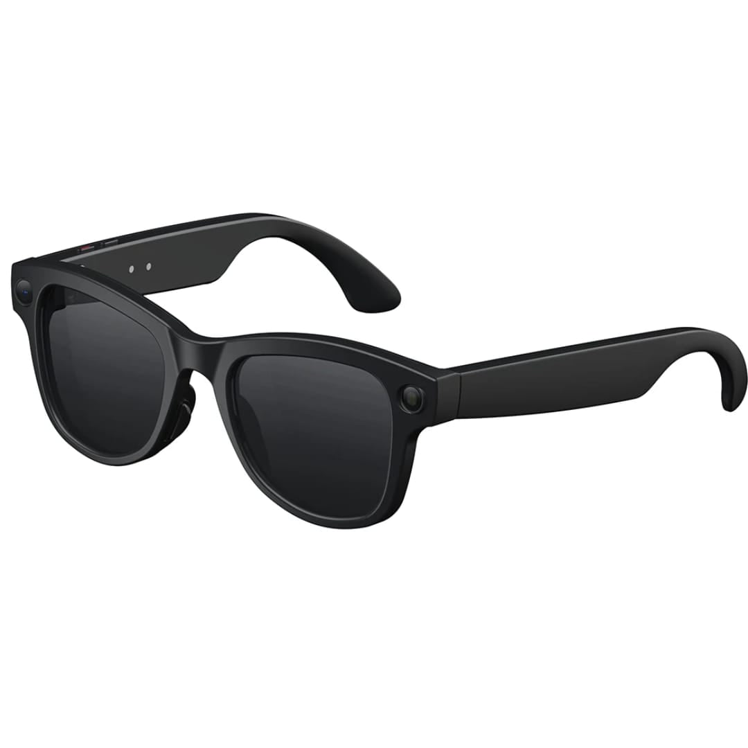Ochelari Inteligenti AI GBV Logic GS 5MAX cu husa de incarcare, Camera Sony 8MP 4K HD, Traducere in Timp Real, Asistent AI, Apeluri Bluetooth 5.3, Microfon Dual, Lentile Fotocromatice, Husa Power Bank 3600mAh, IP54