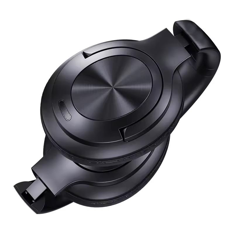 Căști Bluetooth Wireless On-Ear GBV Logic YH21 Negre, Anulare Zgomot Exterior(Noise Cancelling), Autonomie 70 Ore, Bluetooth 5.3, Bass Puternic, Microfon HD, Pliabile, Android & iPhone