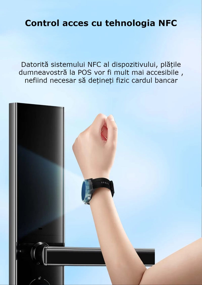 Smartwatch Telefon Android 4G cu SIM GBV LOGIC X600S, 16GB Memorie, Camera Duala 7MP+7MP, Ecran AMOLED, Apel Video, WiFi, Baterie 650mAh