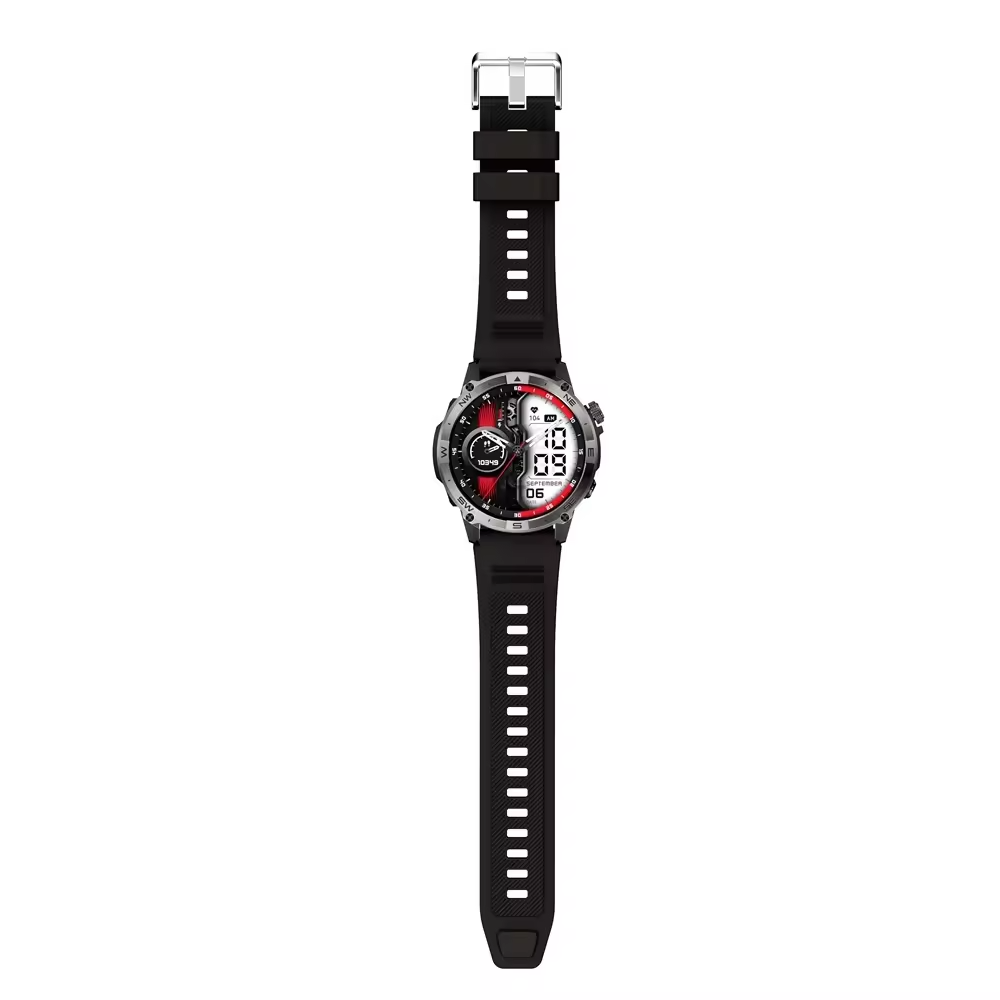 Smartwatch AMOLED GBV LOGIC VG40, Apel Bluetooth, Ritm Cardiac, Oxigen Sange, Monitorizare Somn, Fitness Tracker, Moduri Sportive, Android & iPhone