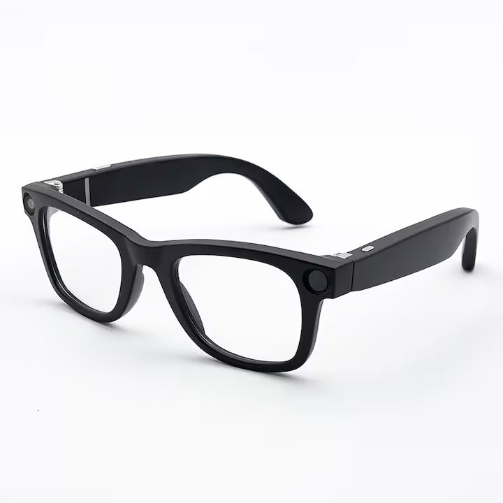 Ochelari Inteligenti cu Camera GBV Logic GS3, Video/ Foto 8MP, Filmare Full HD, Memorie 32GB, Control Aplicatie