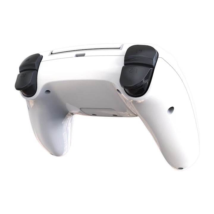 Controller Wireless PS5 GBV Logic P50, alb,  Gamepad Gaming, Functie Turbo, Vibratie Dubla, LED Iluminat, Baterie 600mAh, Compatibil PS5